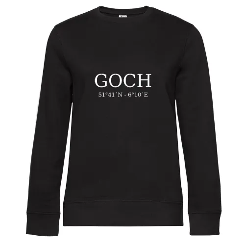Goch Koordinaten Sweat Frauen Queen Crew Neck