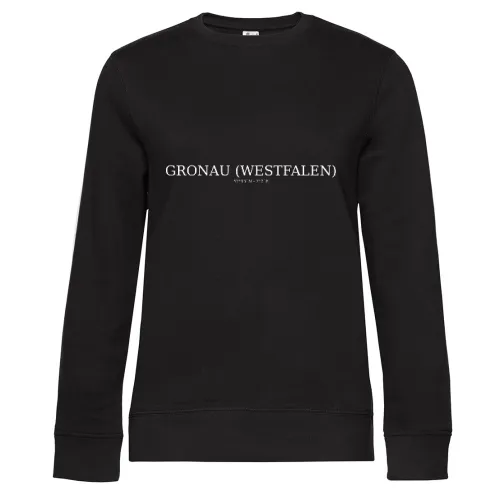 Gronau (westfalen) Koordinaten Sweat Frauen Queen Crew Neck