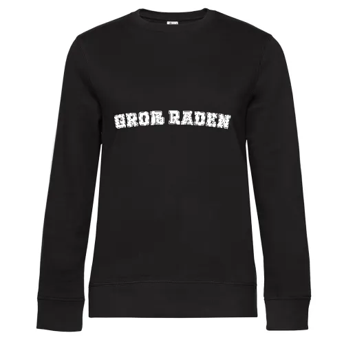 Groß Raden Sweat Frauen Queen Crew Neck