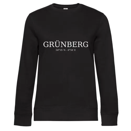 Grünberg Koordinaten Frauen Sweat Grünberg Koordinaten Sweat