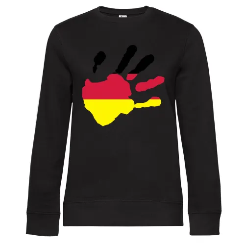 Handabdruck in deinen Wunschfarbe Sweat