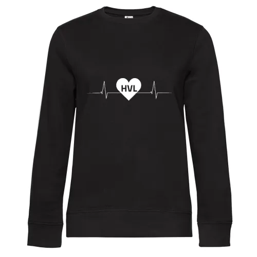 Havelland HVL Nummernschild Herzschlag Frauen Sweat Havelland HVL Nummernschild Herzschlag Sweat