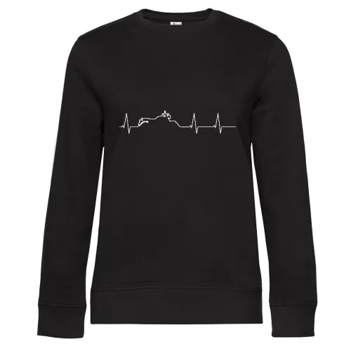 Herzschlag Motorrad Triumph Sweat