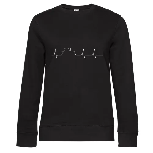Herzschlag Traktor Frauen Sweat