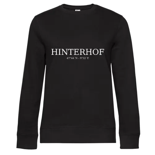 Hinterhof Koordinaten Sweat Frauen Queen Crew Neck
