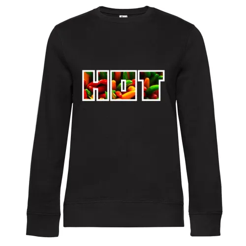 Hot Chili Sweat Frauen Queen Crew Neck