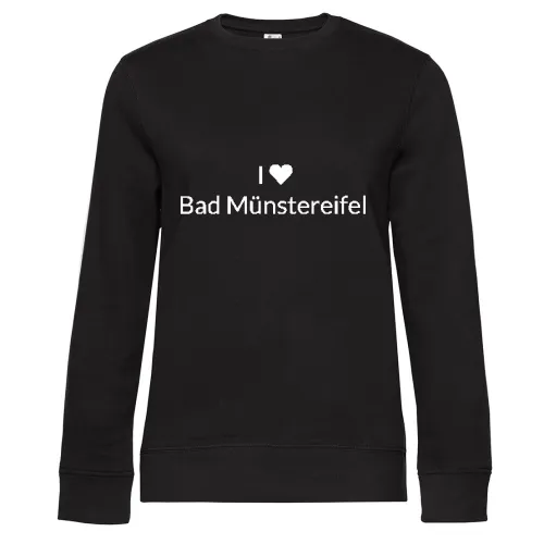 I Love Bad Münstereifel Sweat Frauen Queen Crew Neck
