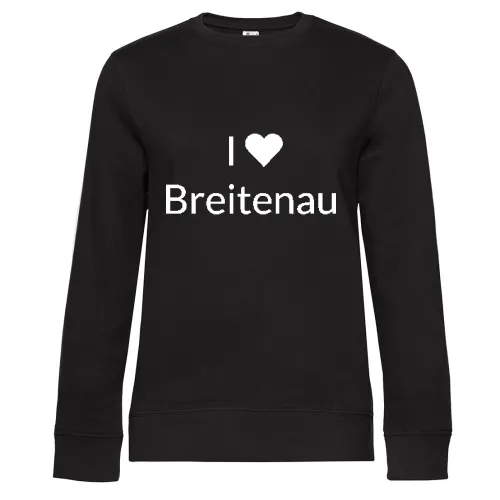 I Love Breitenau Sweat Frauen Queen Crew Neck