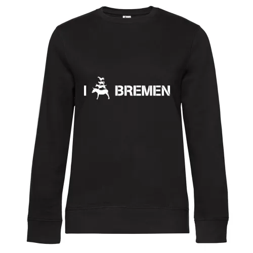 I Love Bremer Stadtmusikanten Frauen Sweat
