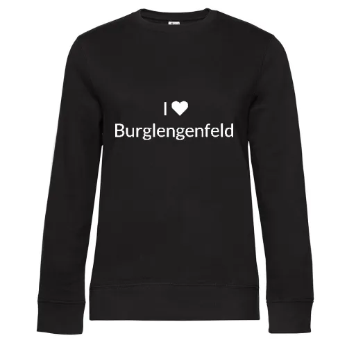 I Love Burglengenfeld Sweat Frauen Queen Crew Neck