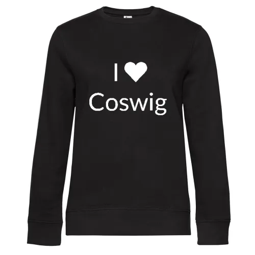 I Love Coswig Sweat Frauen Queen Crew Neck