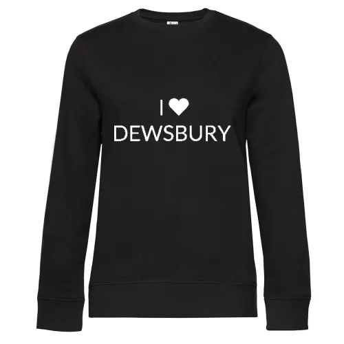 I Love DEWSBURY Frauen Sweat I Love DEWSBURY Sweat