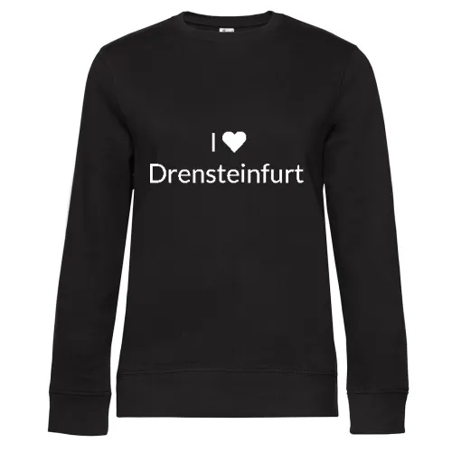 I Love Drensteinfurt Sweat Frauen Queen Crew Neck