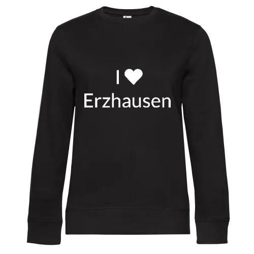 I Love Erzhausen Sweat Frauen Queen Crew Neck