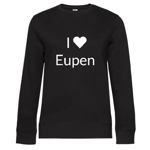 I Love Eupen Sweat Frauen Queen Crew Neck