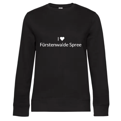 I Love Fürstenwalde Spree Sweat Frauen Queen Crew Neck