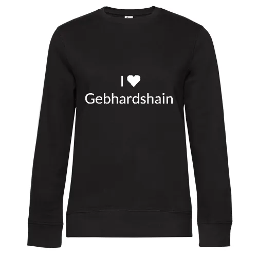 I Love Gebhardshain Sweat Frauen Queen Crew Neck