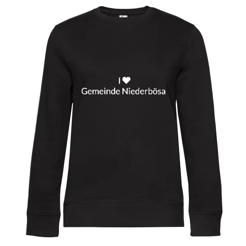 I Love Gemeinde Niederbösa Sweat Frauen Queen Crew Neck