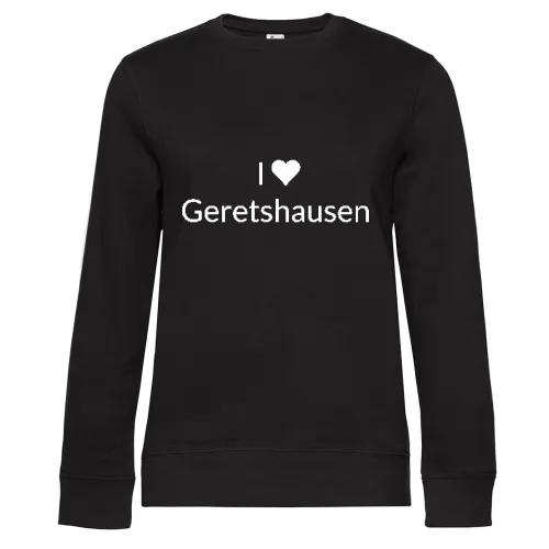 I Love Geretshausen Sweat Frauen Queen Crew Neck