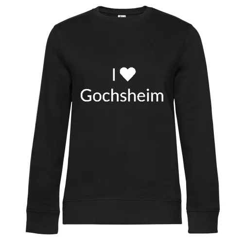 I Love Gochsheim Sweat Frauen Queen Crew Neck