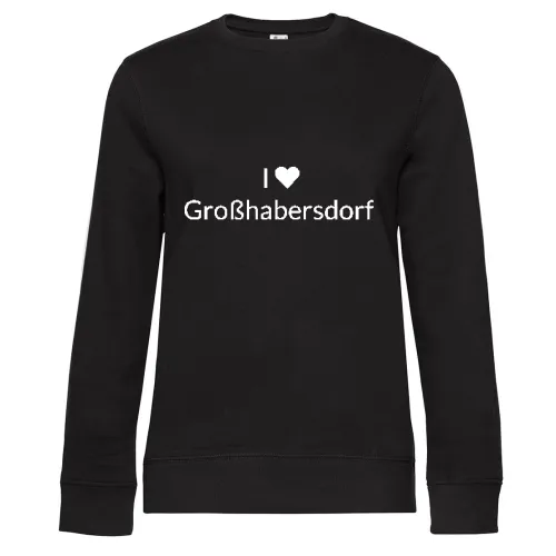 I Love Großhabersdorf Sweat Frauen Queen Crew Neck