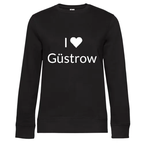 I Love Güstrow Sweat Frauen Queen Crew Neck