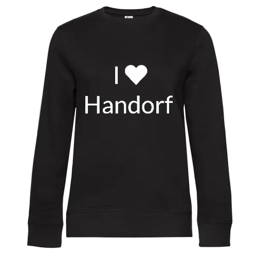 I Love Handorf Sweat Frauen Queen Crew Neck