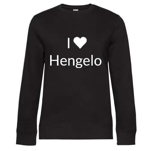 I Love Hengelo Frauen Sweat I Love Hengelo Sweat
