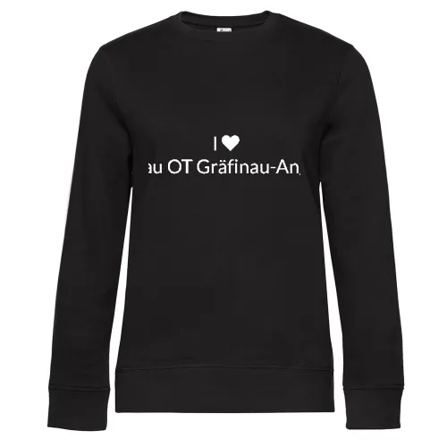 I Love Ilmenau OT Gräfinau-Angstedt Sweat Frauen Queen Crew Neck