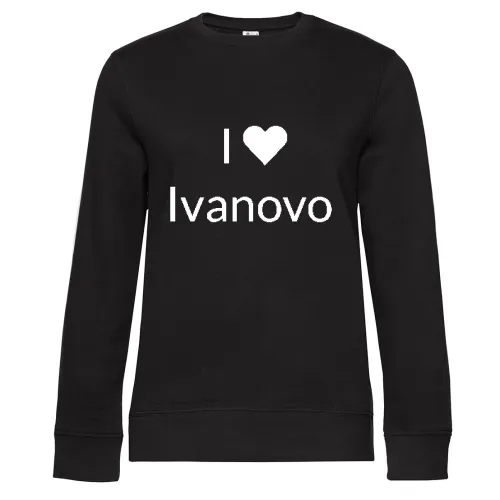 I Love Ivanovo Frauen Sweat I Love Ivanovo Sweat