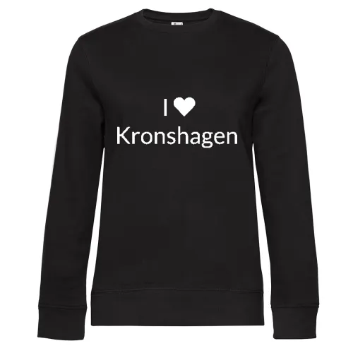 I Love Kronshagen Sweat Frauen Queen Crew Neck