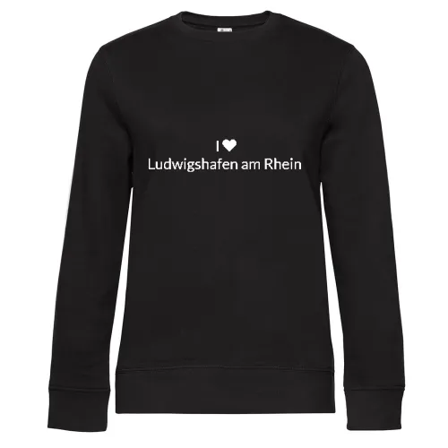 I Love Ludwigshafen am Rhein Sweat Frauen Queen Crew Neck