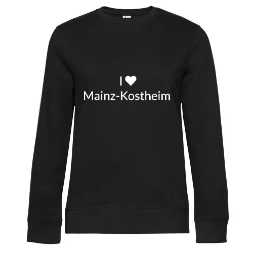 I Love Mainz-Kostheim Sweat Frauen Queen Crew Neck