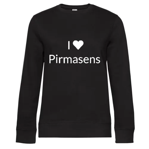 I Love Pirmasens Sweat Frauen Queen Crew Neck