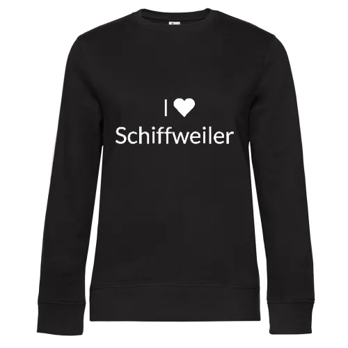 I Love Schiffweiler  Sweat Frauen Queen Crew Neck