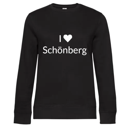I Love Schönberg Sweat Frauen Queen Crew Neck