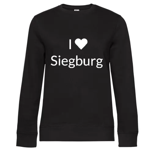 I Love Siegburg Sweat Frauen Queen Crew Neck