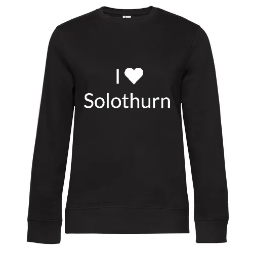 I Love Solothurn Sweat Frauen Queen Crew Neck