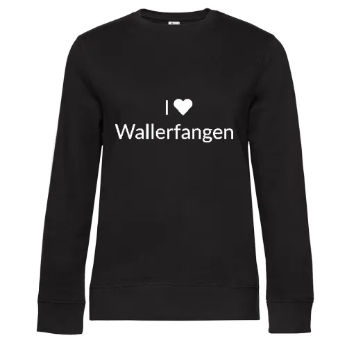 I Love Wallerfangen  Sweat Frauen Queen Crew Neck