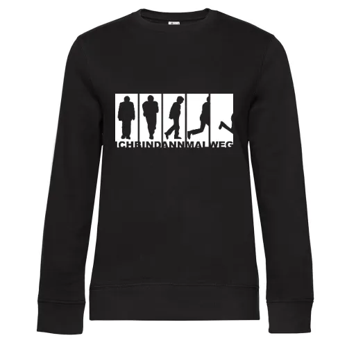 Ich bin dann mal weg Sweat Frauen Queen Crew Neck