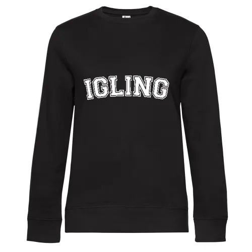 Igling Sweat Frauen Queen Crew Neck