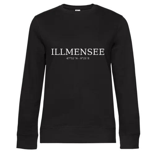 Illmensee Koordinaten Sweat Frauen Queen Crew Neck