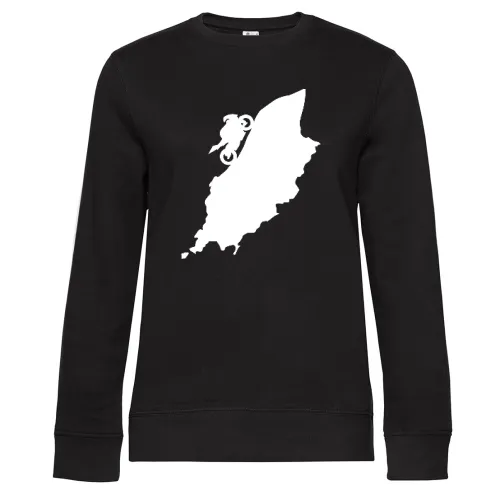 Isle of Man Sweat Frauen Queen Crew Neck