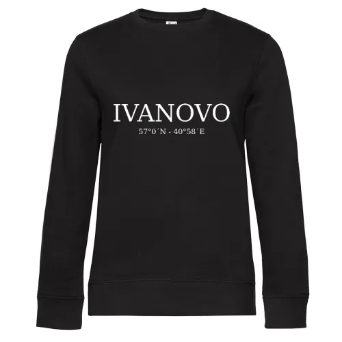 Ivanovo Koordinaten Sweat Frauen Queen Crew Neck