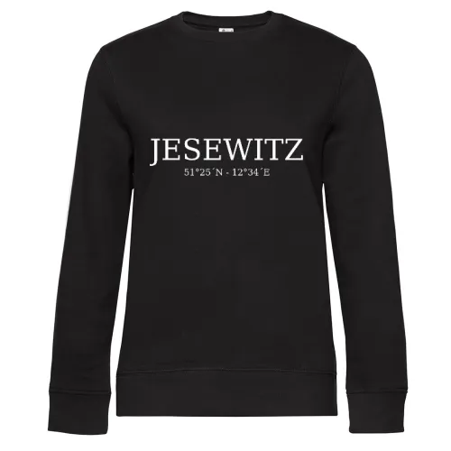 Jesewitz Koordinaten Sweat Frauen Queen Crew Neck