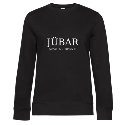 Jübar Koordinaten Sweat Frauen Queen Crew Neck