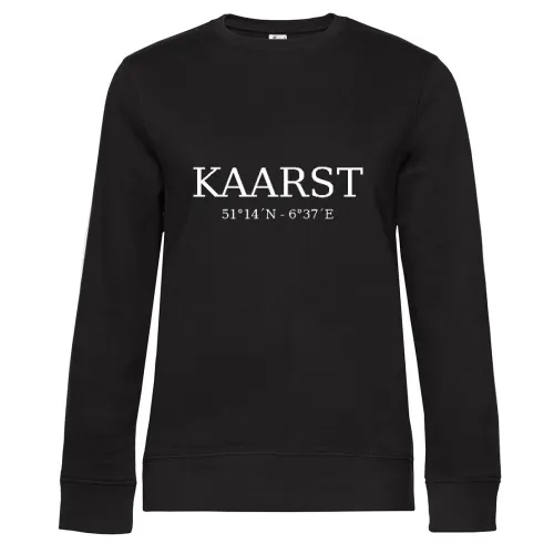 Kaarst Koordinaten Sweat Frauen Queen Crew Neck