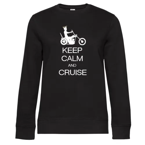 keep calm and cruise Frauen Sweat keep calm and cruise Sweat