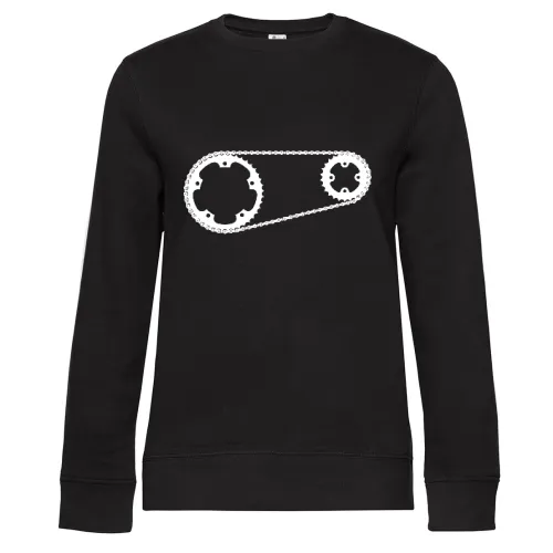 Kettenblatt mit Kette Frauen Sweat