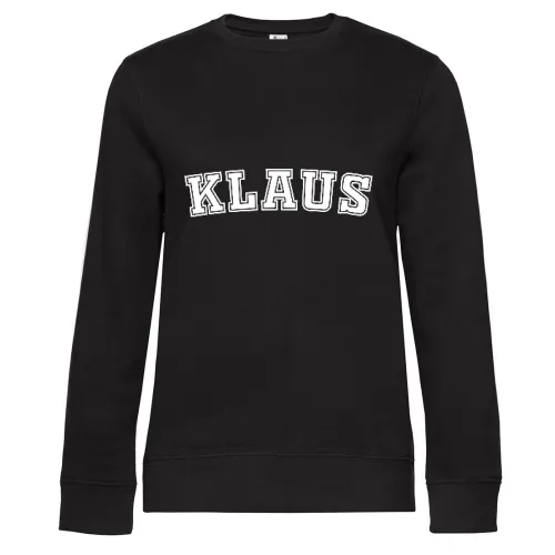Klaus Sweat Frauen Queen Crew Neck